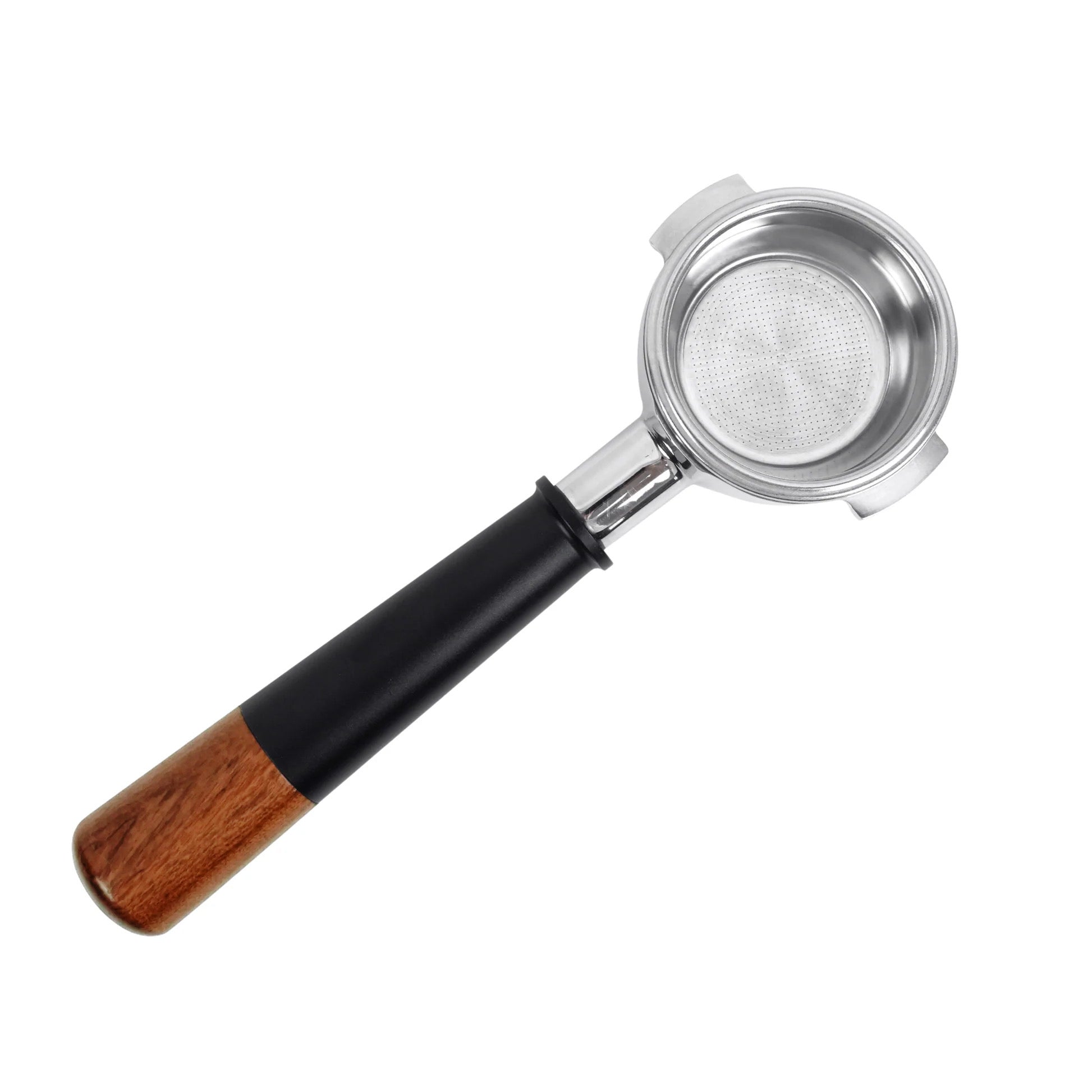 BC E61 Bottomless Portafilter 58mm - Black & Rosewood